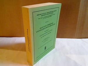 Bild des Verkufers fr Aktuelle Probleme geographischer Forschung. Festschrift f. Joachim Heinrich Schultze aus Anlass seines 65. Geburtstages. (= Abhandlungen des Ersten Geographischen Instituts der Freien Universitt Berlin , N.F. - Bd. 13). zum Verkauf von Antiquariat Silvanus - Inhaber Johannes Schaefer