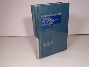 Seller image for Organic Solvents. Physical Properties And Methods of Purification. (= Techniques of Chemistry - Volume II). for sale by Antiquariat Silvanus - Inhaber Johannes Schaefer