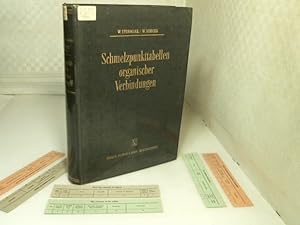 Image du vendeur pour Schmelzpunkttabellen organischer Verbindungen. mis en vente par Antiquariat Silvanus - Inhaber Johannes Schaefer