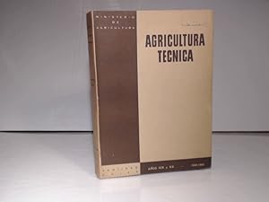 Seller image for Agricultura Tecnica. for sale by Antiquariat Silvanus - Inhaber Johannes Schaefer
