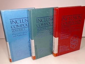 Imagen del vendedor de Inclusion Compounds. Volume 1: Structural Aspects of Inclusion Compounds Formed by Inorganic and Organometallic Host Lattices; Volume 2: Structural Aspects of Inclusion Compounds Formed by Organic Host Lattices; Volume 3: Physical Properties and Applications. a la venta por Antiquariat Silvanus - Inhaber Johannes Schaefer