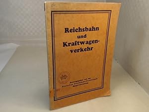 Imagen del vendedor de Reichsbahn und Kraftwagenverkehr. a la venta por Antiquariat Silvanus - Inhaber Johannes Schaefer