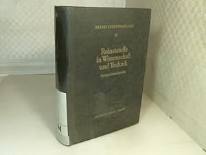 Reinststoffe in Wissenschaft und Technik. 3. Internationales Symposium Dresden 1970. Plenar- und ...