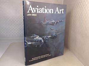 Bild des Verkufers fr Aviation Art. 80 Drawings and Paintings Illustrating the History of Flight. zum Verkauf von Antiquariat Silvanus - Inhaber Johannes Schaefer