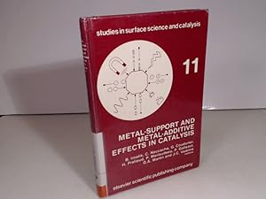 Bild des Verkufers fr Metal Support and Metal-Additive Effects in Catalysis Proceedings of a International Symposium. (= Studies in Surface Science and Catalysis, Volume 11). zum Verkauf von Antiquariat Silvanus - Inhaber Johannes Schaefer