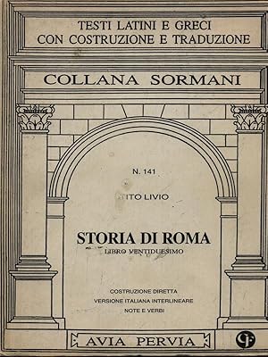 Bild des Verkufers fr Storia di Roma - libro ventiduesimo zum Verkauf von Librodifaccia
