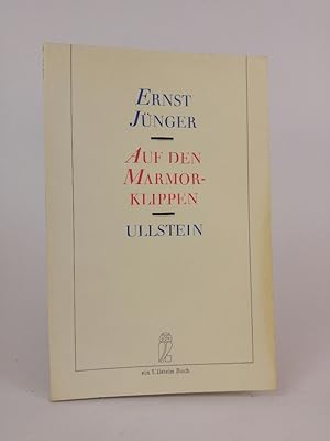Bild des Verkufers fr Auf den Marmorklippen Ernst Jnger zum Verkauf von ANTIQUARIAT Franke BRUDDENBOOKS