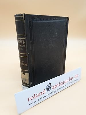 Bild des Verkufers fr Biographical Essays (Frederic the Great; Bunyan; Goldsmith; Johnson; Barre) / Lays of Ancient Rome, with "Ivry" and "The Armada" (in one volume) / (= Collection of British Authors, vol. CCCCV + CXCVIII) zum Verkauf von Roland Antiquariat UG haftungsbeschrnkt