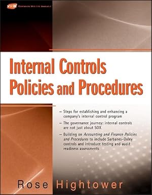 Seller image for Internal Controls Policies and Procedures (Paperback) for sale by CitiRetail