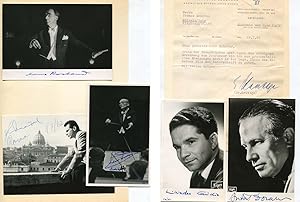 Seller image for Conductors Collection II Autograph, 5 signed vintage photographs & TLS for sale by Markus Brandes Autographs GmbH