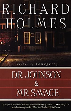 Seller image for Dr. Johnson & Mr. Savage for sale by WeBuyBooks
