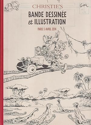 Bande dessinée et illustration. Vente aux enchères, Paris, 5 avril 2014