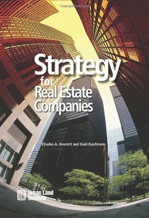 Image du vendeur pour Strategy for Real Estate Companies mis en vente par Pieuler Store