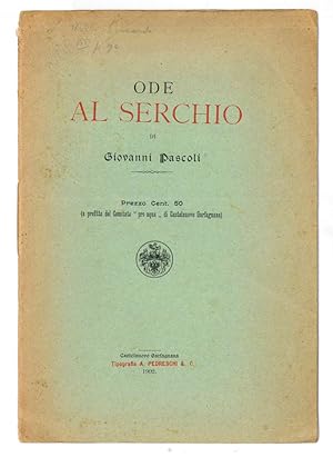 Ode al serchio [COPERTINA VERDE]