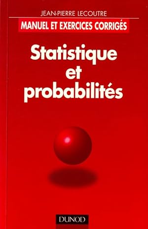 Image du vendeur pour Statistiques et probabilits. mis en vente par ARTLINK