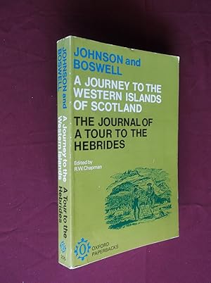 Image du vendeur pour Johnson's Journey to the Western Islands of Scotland and Boswell's Journal of A Tour to the Hebrides with Samuel Johnson, LL.D. mis en vente par Barker Books & Vintage