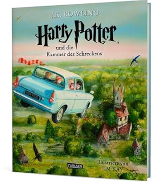 Imagen del vendedor de Harry Potter und die Kammer des Schreckens (farbig illustrierte Schmuckausgabe) (Harry Potter 2) a la venta por Rheinberg-Buch Andreas Meier eK