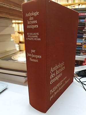 Seller image for Anthologie des lectures rotiques de Guillaume Apollinaire  Philippe Ptain for sale by Les Kiosques