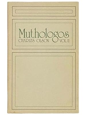 Seller image for Muthologos: The Collected Lectures and Interviews, Volume II (Writing 35) for sale by Yesterday's Muse, ABAA, ILAB, IOBA
