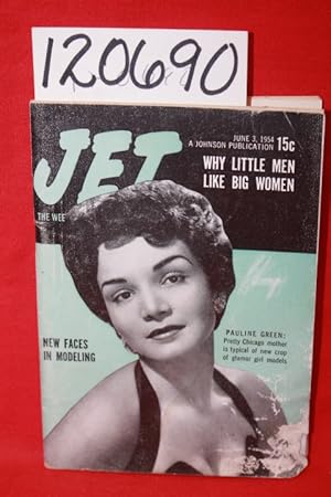 Image du vendeur pour JET Magazine June 3,1954 [Pauline Green; "Why Little Men like Big Women"] mis en vente par Princeton Antiques Bookshop