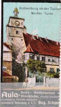 Rothenburg Ob Der Tauber Weiße Turm.