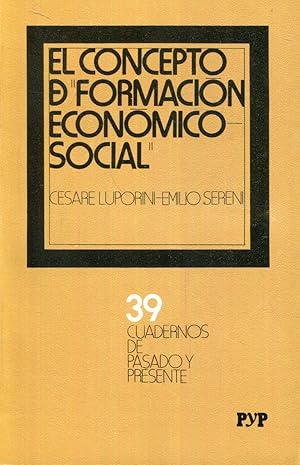 Seller image for El concepto de Formacin econmico- social for sale by Rincn de Lectura