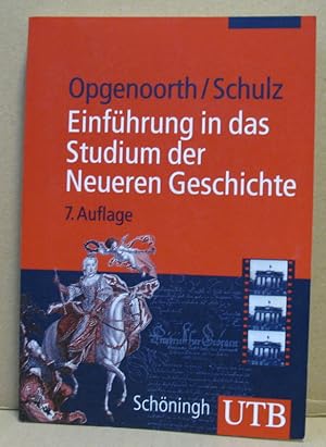 Seller image for Einfhrung in das Studium der neueren Geschichte. (UTB fr Wissenschaft: Uni-Taschenbcher 1553) for sale by Nicoline Thieme