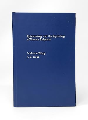 Immagine del venditore per Epistemology and the Psychology of Human Judgement venduto da Underground Books, ABAA