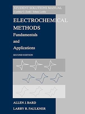 Bild des Verkufers fr Electrochemical Methods, Student Solutions Manual zum Verkauf von moluna