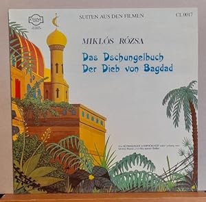 Imagen del vendedor de Suiten aus den Filmen "Das Dschungelbuch"; "Der Dieb von Bagdad" LP 33 U/min. (Die Nrnberger Symphoniker unter Ltg. v. Rozsa und Klauspeter Seibel) a la venta por ANTIQUARIAT H. EPPLER