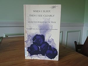 Seller image for When I Sleep Then I See Clearly (English and Catalan Edition) for sale by Western Canon Books