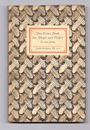 Bild des Verkufers fr Das kleine Buch der Vgel und Nester. zum Verkauf von Kunze, Gernot, Versandantiquariat