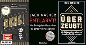 Image du vendeur pour Wirtschaftspsychologe Jack Nasher Deal! + Entlarvt! + berzeugt! plus 1 exklusives Postkartenset mis en vente par Rheinberg-Buch Andreas Meier eK