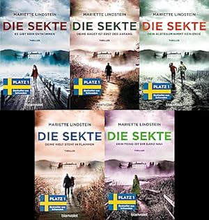 Seller image for Die Sekte Band 1-5 plus 1 exklusives Postkartenset for sale by Rheinberg-Buch Andreas Meier eK