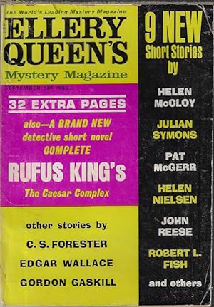 Seller image for ELLERY QUEEN'S Mystery Magazine: September, Sept. 1963 for sale by Books from the Crypt