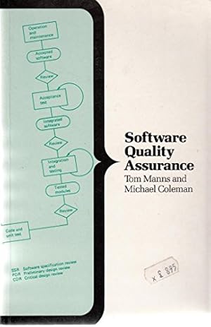 Imagen del vendedor de Software Quality Assurance (Computer Science Series) a la venta por WeBuyBooks