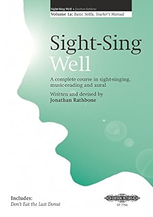 Seller image for Sight Sing Well (Teacher's Book) for sale by WeBuyBooks