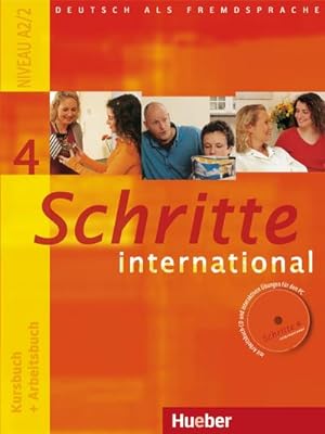 Seller image for Schritte international 4. Kursbuch + Arbeitsbuch mit Audio-CD zum Arbeitsbuch und interaktiven bungen for sale by BuchWeltWeit Ludwig Meier e.K.