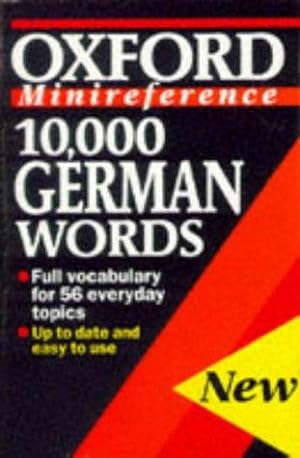 Bild des Verkufers fr 10, 000 German Words (minireference) zum Verkauf von WeBuyBooks