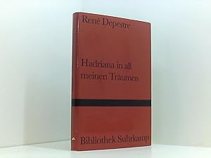 Bild des Verkufers fr Hadriana in all meinen Trumen: Roman (Bibliothek Suhrkamp) Roman zum Verkauf von Book Broker