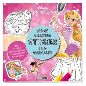 Seller image for Disney Prinzessin: Meine liebsten Sticker zum Ausmalen for sale by Wegmann1855