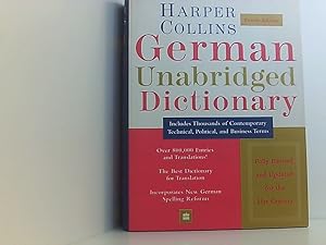 Seller image for HarperCollins German Unabridged Dictionary, 4th Ed. Collins deutsch-englisch, englisch-deutsch for sale by Book Broker