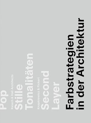 Bild des Verkufers fr Farbstrategien in der Architektur. zum Verkauf von Wissenschaftl. Antiquariat Th. Haker e.K