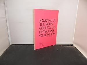 Journal of The Royal College of Physicians of London, October 1978 including"Notes for the Life o...