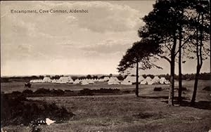 Seller image for Ansichtskarte / Postkarte Aldershot Hampshire England, Encampment, Cove Common for sale by akpool GmbH