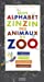 Bild des Verkufers fr Mon Alphabet Zinzin Des Animaux Du Zoo (English and French Edition) [FRENCH LANGUAGE - Soft Cover ] zum Verkauf von booksXpress