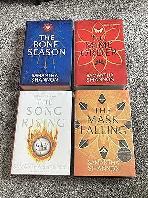 Image du vendeur pour THE BONE SEASON; THE MIME ORDER; THE SONG RISING; THE MASK FALLING: MATCHING NUMBER SIGNED LIMITED EDITION SET #105 mis en vente par Books for Collectors