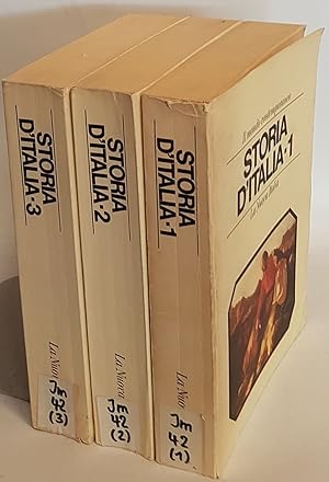 Bild des Verkufers fr Storia d'Italia (3 vols./ 3 Bnde KOMPLETT) - Il mondo contemporaneo. zum Verkauf von books4less (Versandantiquariat Petra Gros GmbH & Co. KG)