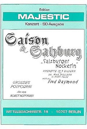Immagine del venditore per Saison in Salzburg GroesPotpourri fr Salonorchester venduto da AHA-BUCH GmbH