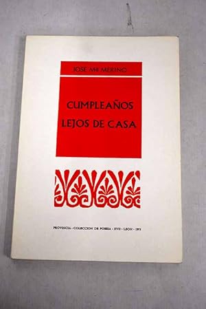 Imagen del vendedor de Cumpleaos lejos de casa a la venta por Alcan Libros